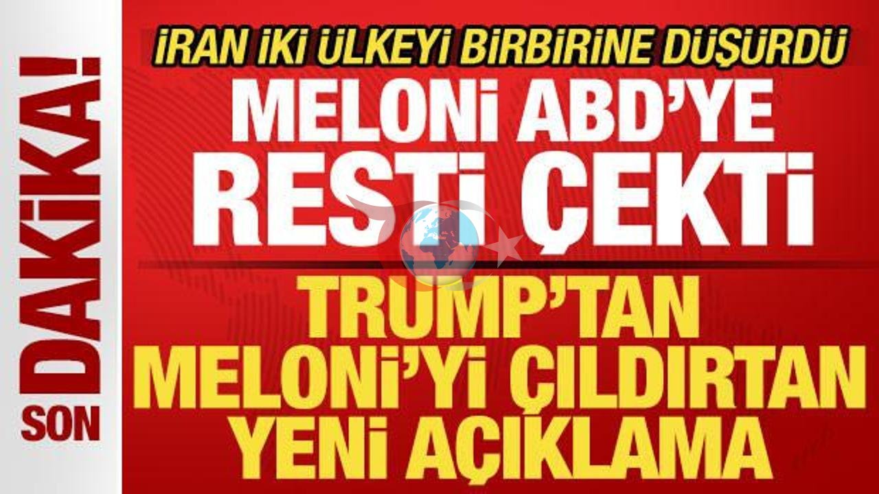 Трамп менен Мелонинин ортосундагы тирешүү: Сүрөт кризиси
