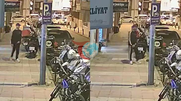 Manisa'da Motosiklet Hırsızı 120 Kamerada Yakalandı