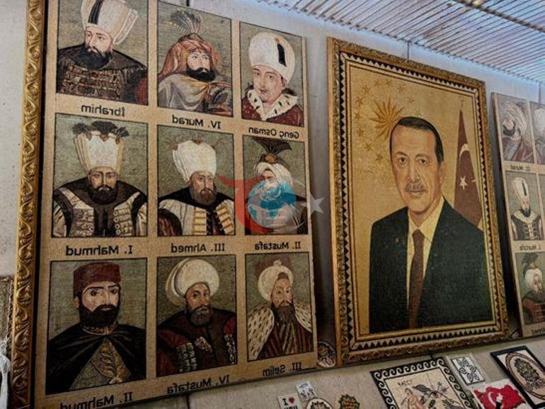 Suriyeli sanatçılar, Cumhurbaşkanı Erdoğanın portresini yaptı Tam 100 bin mozaik kullanıldı