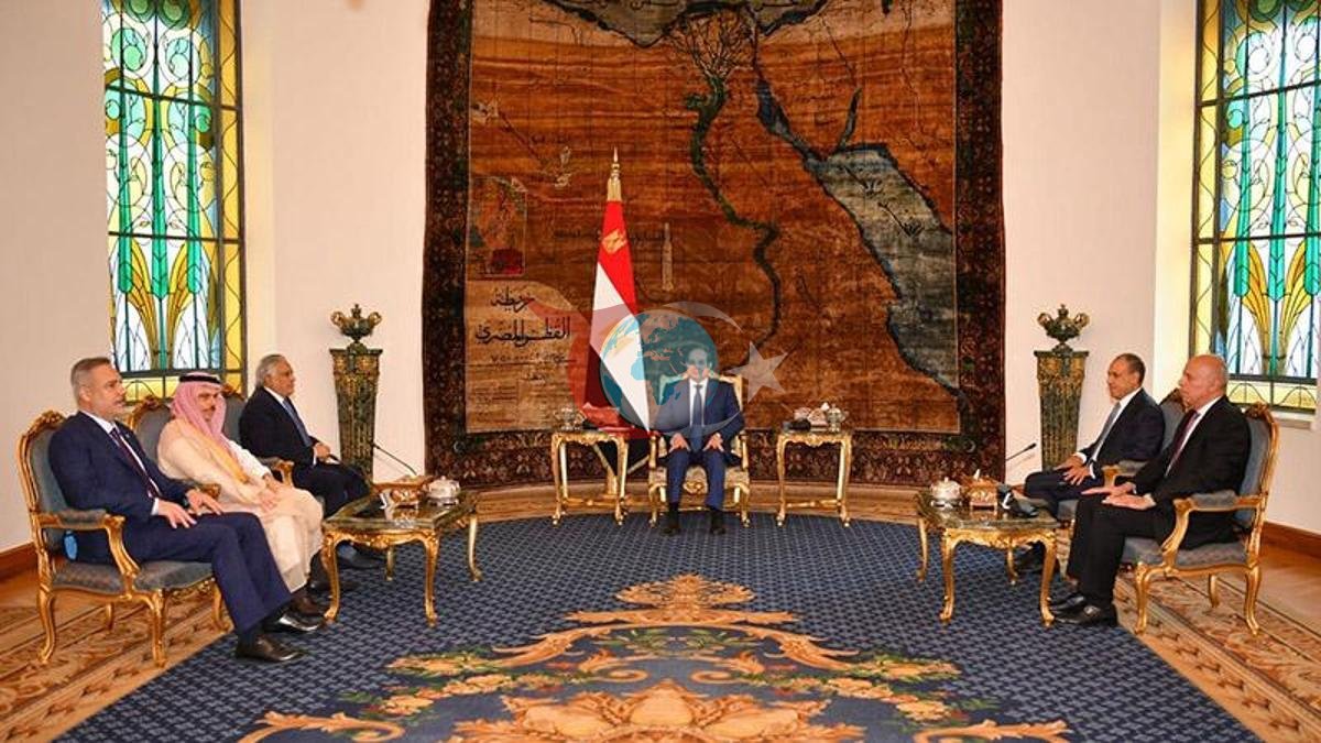 Bakan Fidan, Kahire'de Sisi ile Görüştü