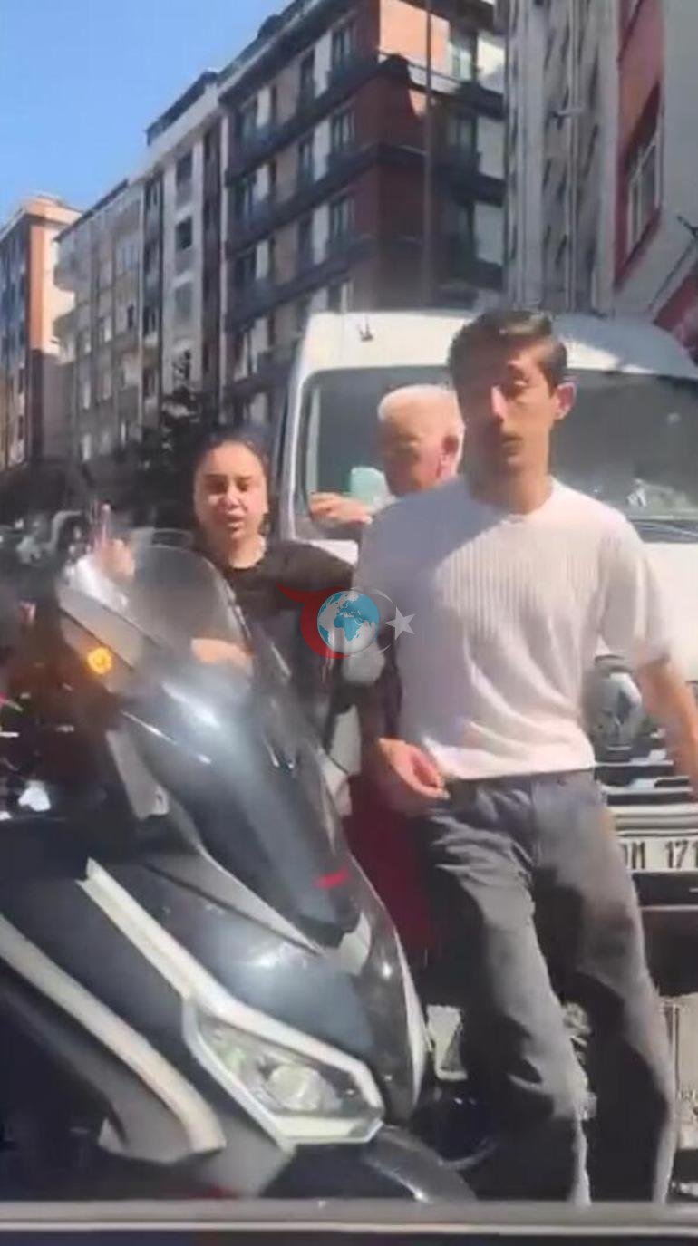 Kağıthane'de 'Bunu etmə, telefonu qırıb cəzanı çəkəcəm