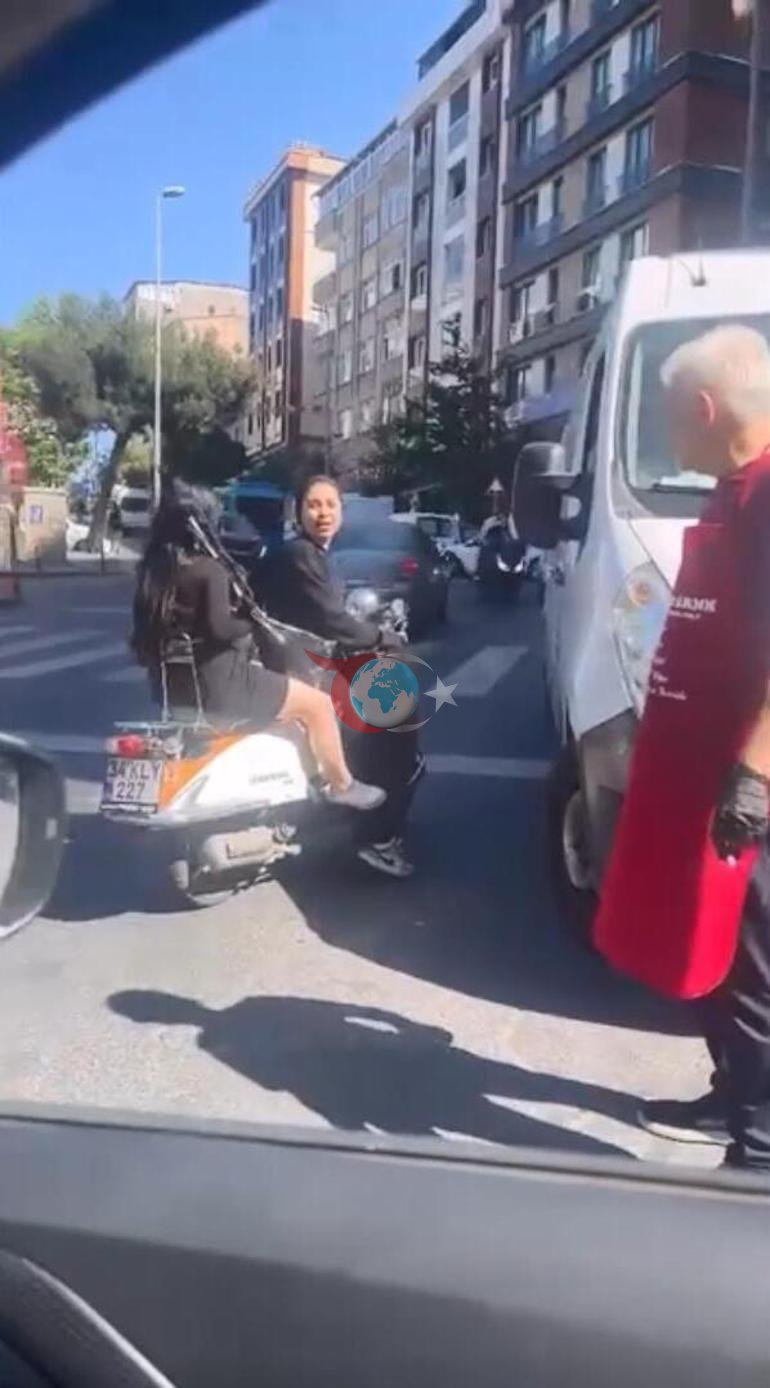 Kağıthane'de 'Bunu etmə, telefonu qırıb cəzanı çəkəcəm: