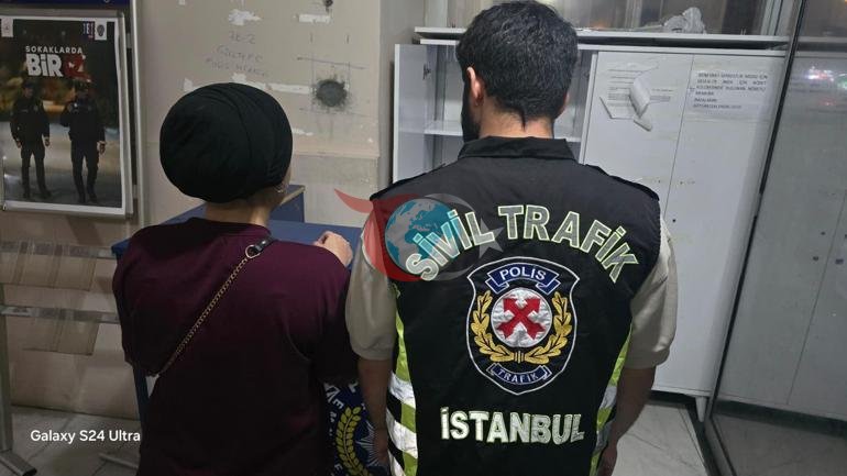 Kağıthane'de 'Bunu etmə, telefonu qırıb cəzanı çəkəcəm:
