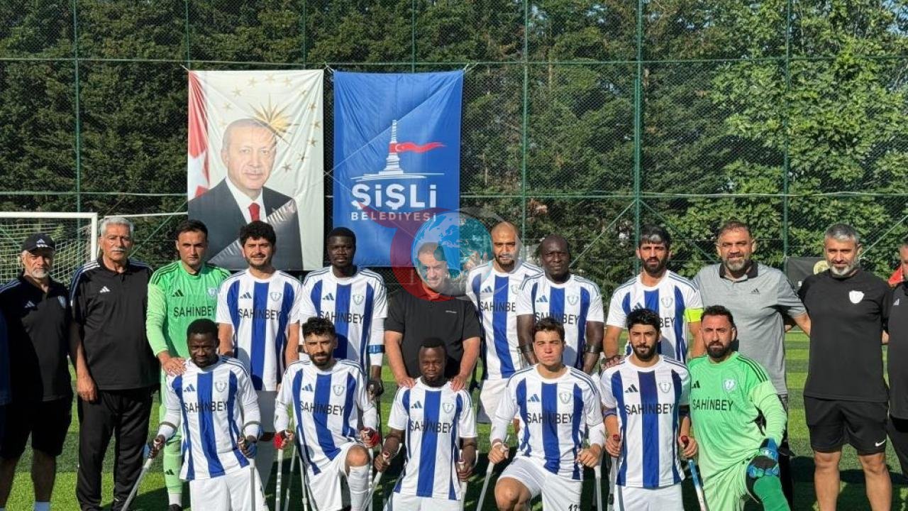 Şahinbey Ampute Futbol Takımı Türkiye Kupası'nı Da Kazandı