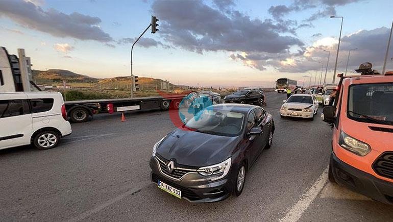 Kayseridə zəncirvari qəzada 4 avtomobil toqquşub, 4-ü yaralanıb