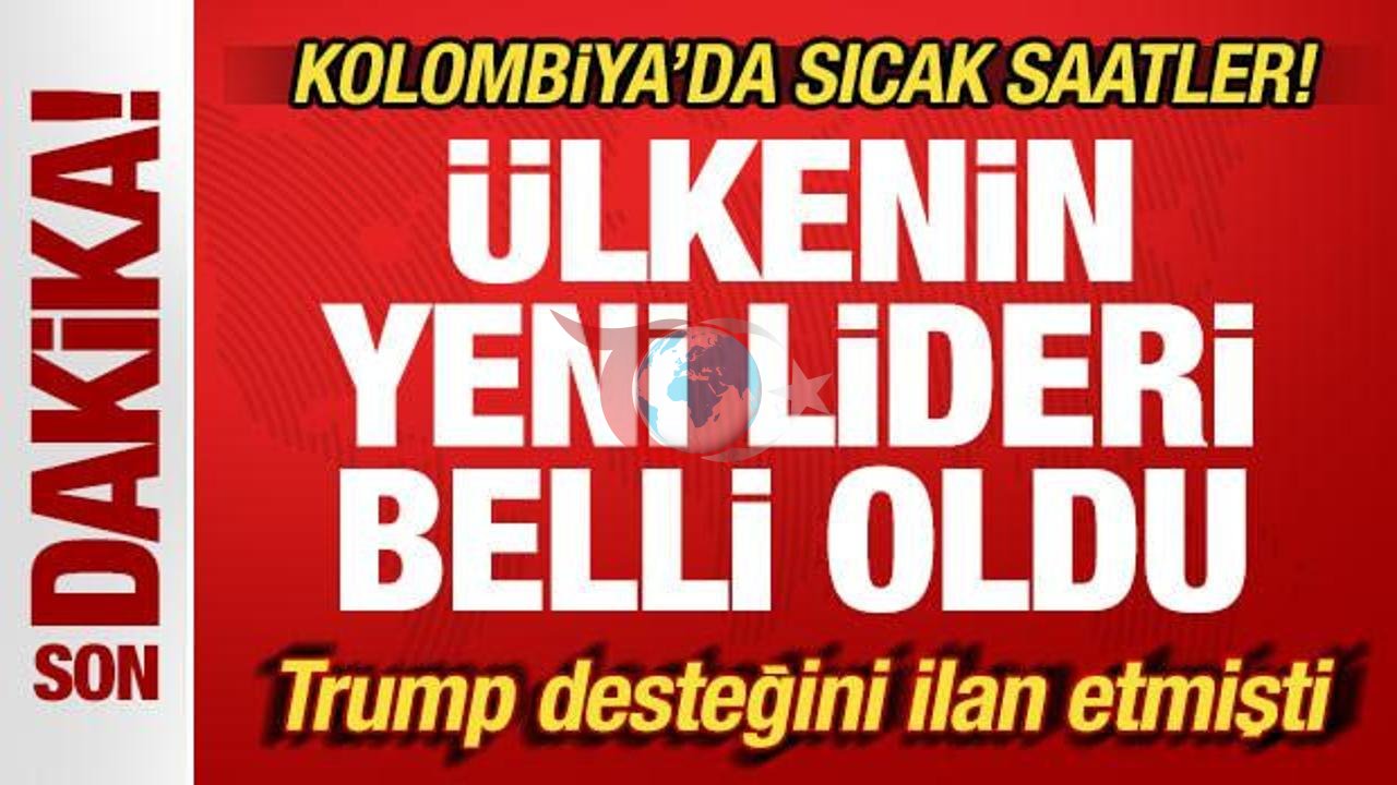 Kolombiya Seçimlerinde Trump Destekli Aday Zafer Kazandı