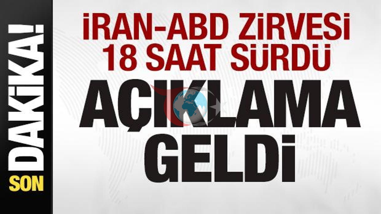 İran-ABD Zirvesinde Kritik Gelişmeler: Görüşmeler Sürüyor
