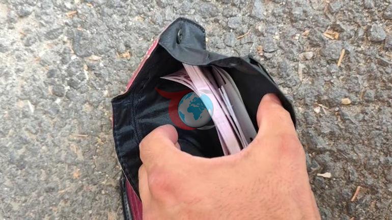Yıkanmak için verilen battaniyeden çıkanlar şaşırttı Yaşlı kadın parasını değil poşetini aradı