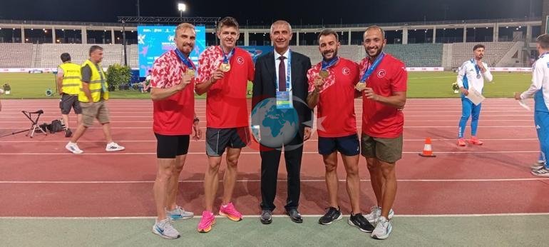 Milli atletler, takım halinde Balkan Şampiyonu oldu