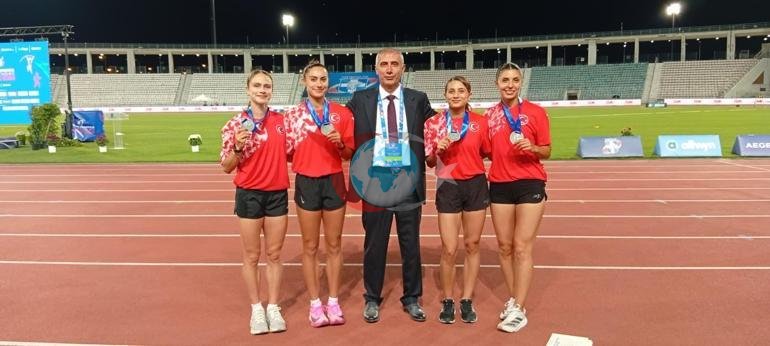 Milli atletler, takım halinde Balkan Şampiyonu oldu