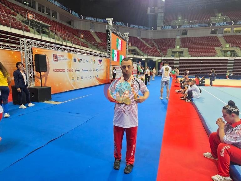 Izmirlik daun sindromli sportchidan 7 ta chempionat