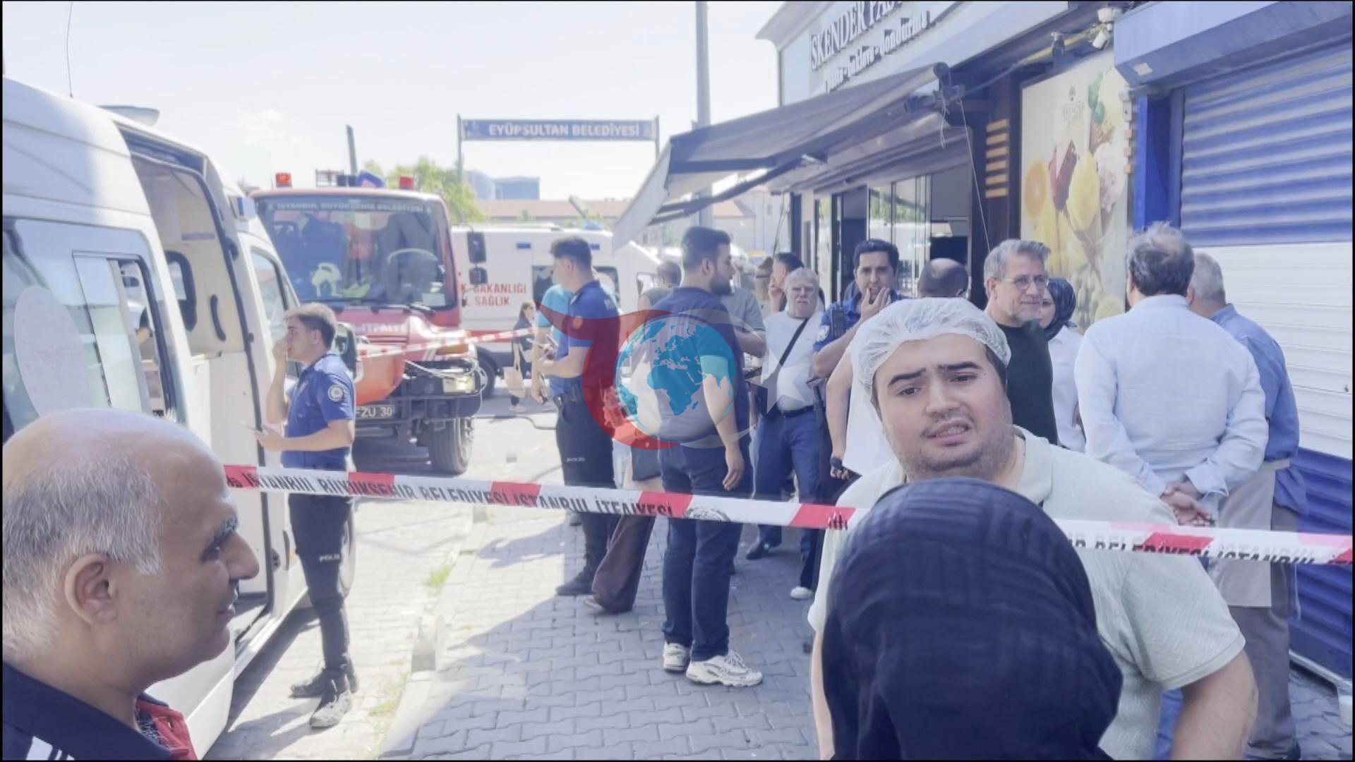 Eyüpsultan'da Doğalgaz Kaçağı: Pastanede 5 İşçi Bayıldı
