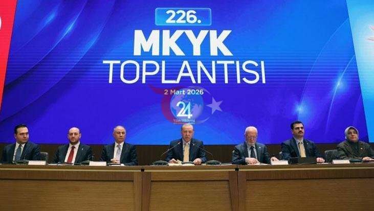 AK Partiya MKYK Yig'ilishi 2 soat 35 daqiqa davom etdi