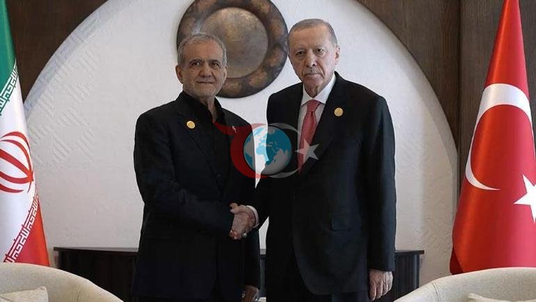 Prezident Ərdoğan və İran prezidenti Pezeşkiyan telefonda danışıb