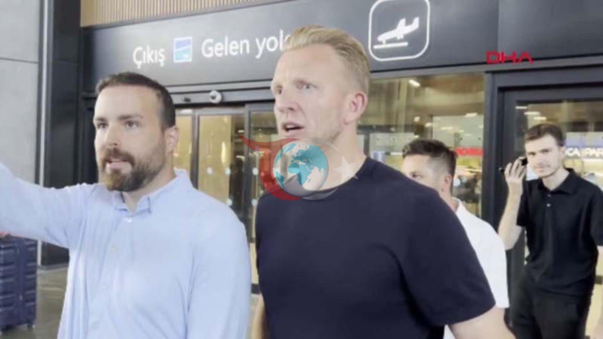Dirk Kuyt, Fenerbahçe İçin İstanbul'a Geldi