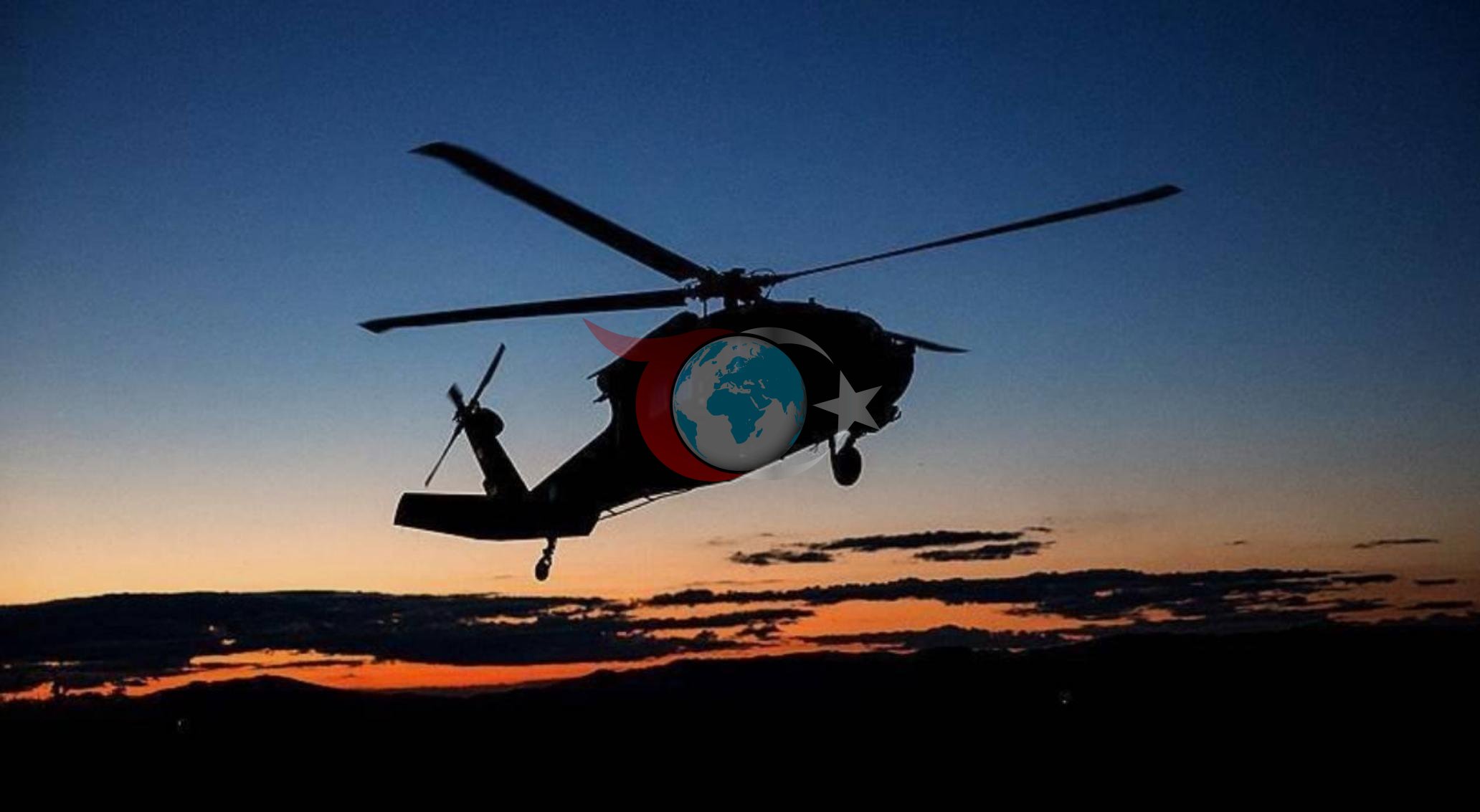ABD'de Eğitim Uçuşu Sırasında Askeri Helikopter Düştü