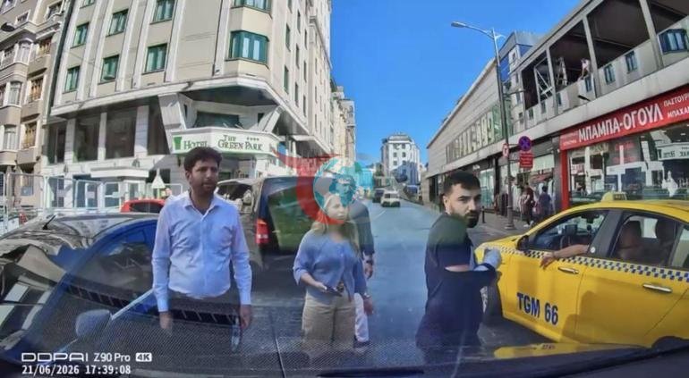 Yolu paylaşamadılar İstanbulda akılalmaz olay: Boksörüm çeneni kırarım