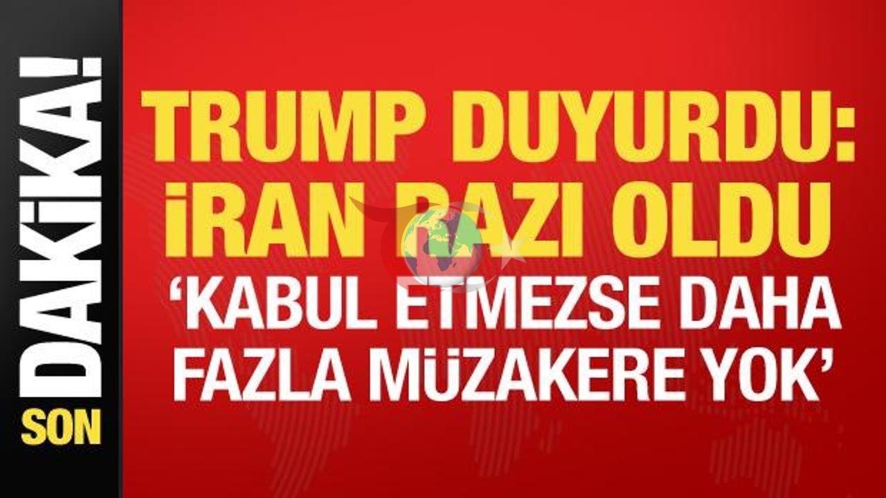 Trump'tan İran'a Nükleer Denetim Ültimatomu