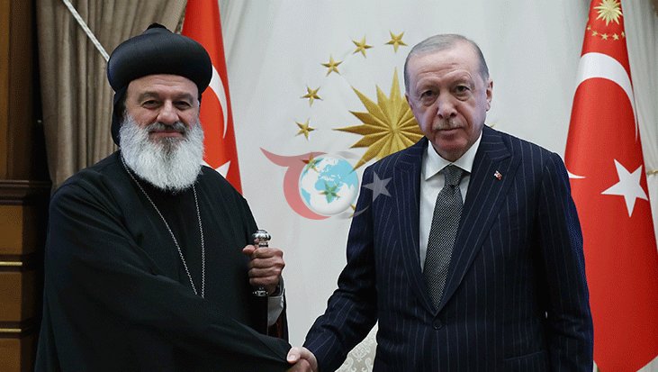 Cumhurbaşkanı Erdoğan Süryani Patriğini Ağırladı