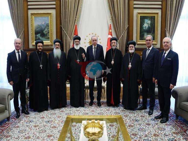 Prezident Ərdoğan Süryani Pravoslav Kilsəsinin Patriarxını qəbul etdi