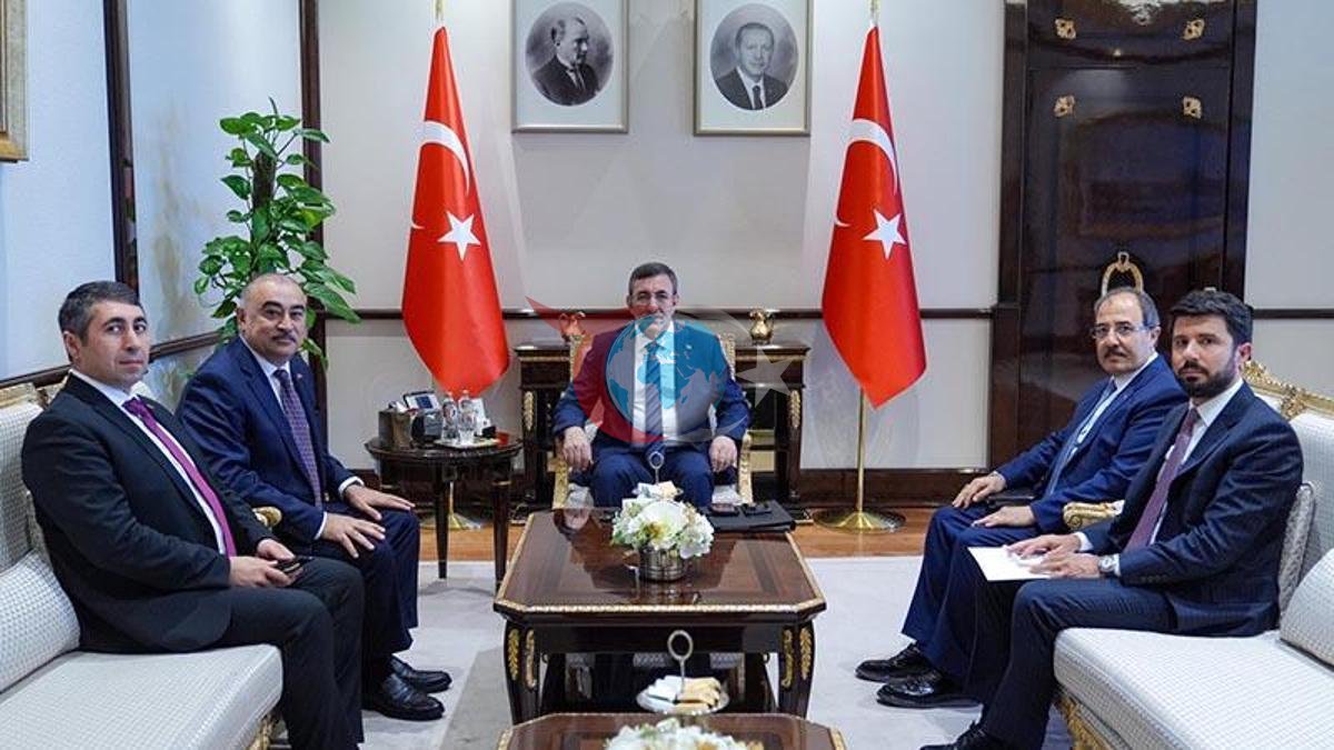 Cevdet Yılmaz, Azerbaycan Büyükelçisi Memmedov'u Ağırladı