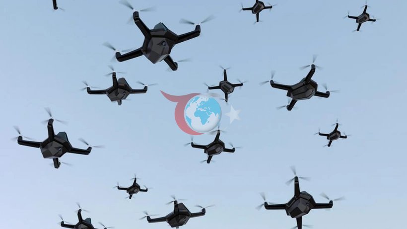 Dron sürüsü