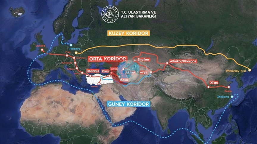 AB, Türkiye'nin Orta Koridor'daki Stratejik Rolüne Vurgu Yaptı