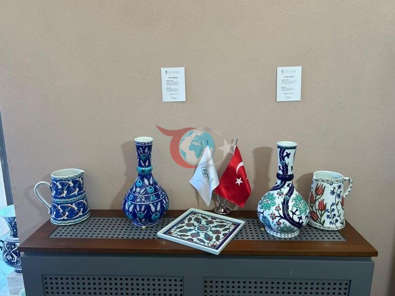 โฤฐznik Mirasฤฑ ve Duvarlarฤฑn Diliโ sergisi รskรผdarda aรงฤฑldฤฑ