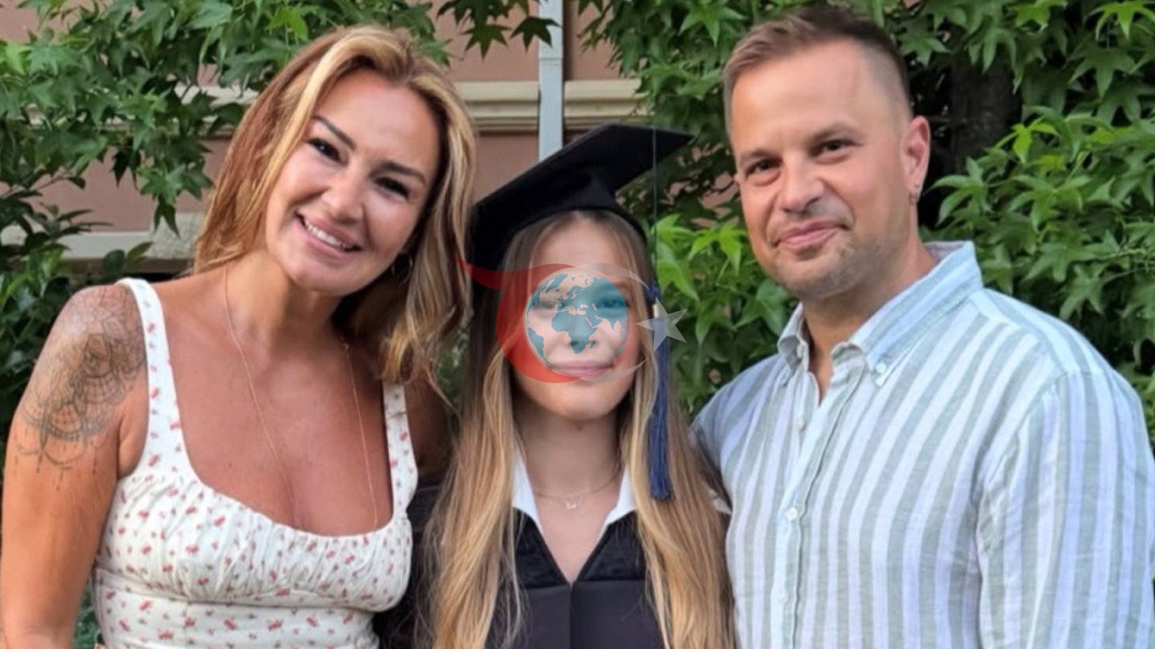 Pınar Altuğ ve Yağmur Atacan'ın Kızları Su Mezuniyet Coşkusu Yaşadı