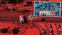 Yangın ihbarına gidiyorlardı! Kaza yapan itfaiye aracı yan yattı: 3 yaralı
