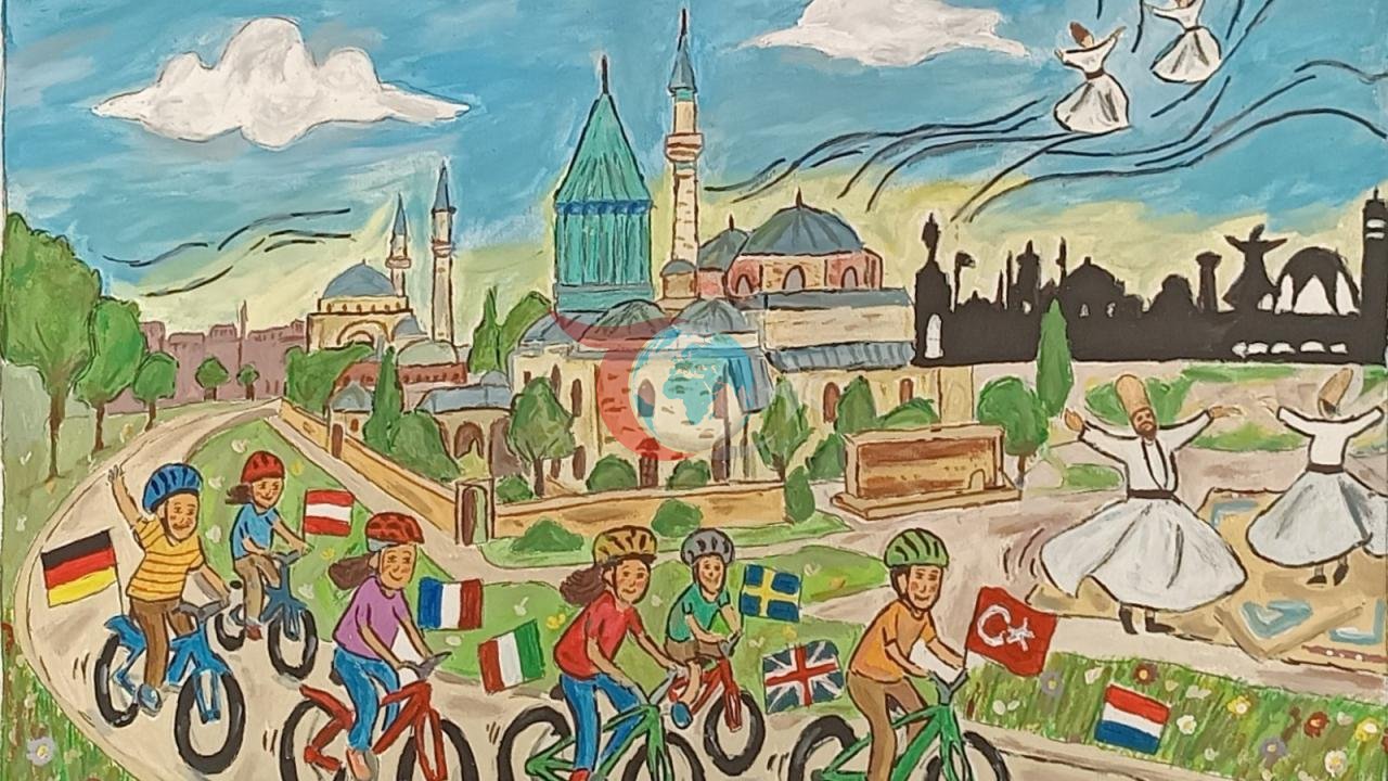 Konya'nın Bisiklet Başkenti Temalı Yarışması Sonuçlandı