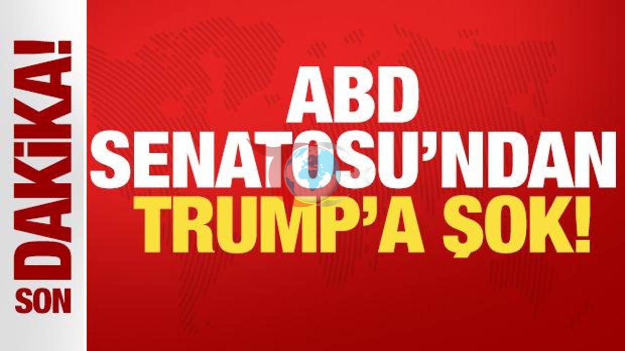 ABD Senatosu'ndan Trump'a Büyük Kısıtlama: Savaş Yetkileri Azaltıldı