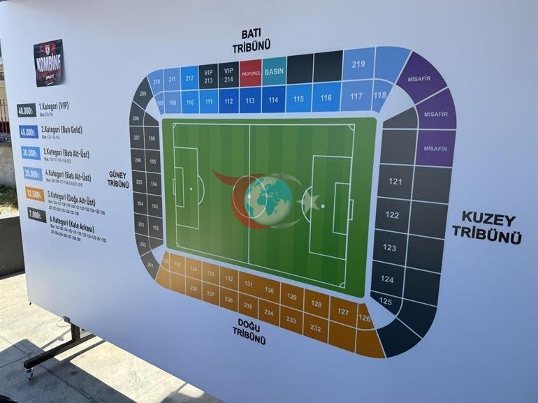 Samsunsporda kombine satışları taraftar etkinliğiyle başladı