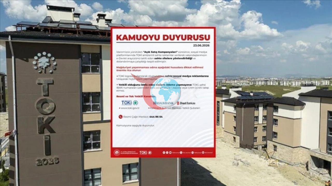 TOKİ, Dolandırıcılık Tehlikesine Karşı Uyarıyor