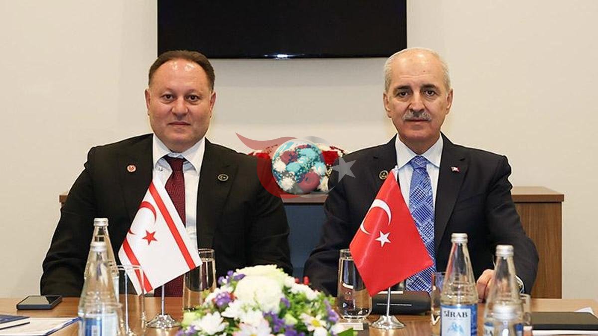 TBMM Başkanı Kurtulmuş ve KKTC Meclis Başkanı Öztürkler Bakü'de Buluştular