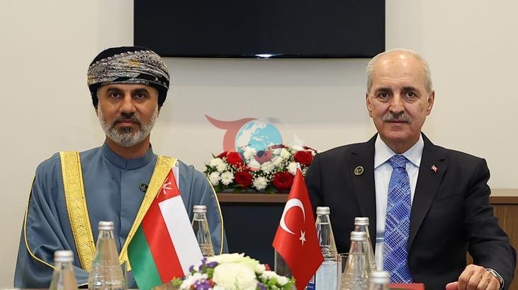 TBMM Başkanı Kurtulmuş ile Umman Şura Meclisi Başkanı Al Maawali Görüştü