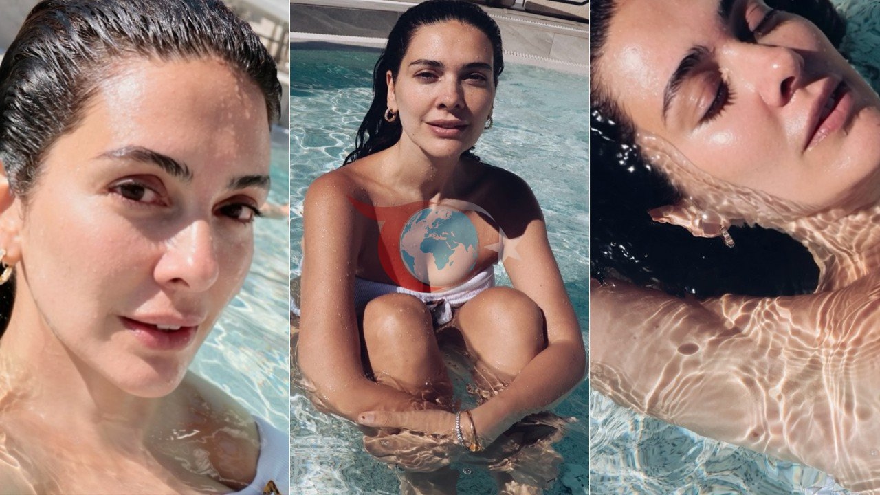 Bergüzar Korel'den Beyaz Bikinili Pozlar: Kilo Verme Hikayesi