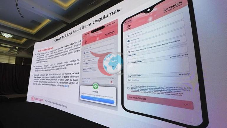 HAYAT 112 Acilin ilk ay bilançosu açıklandı Bir ayda 600 bin indirme, 12 milyon işlem