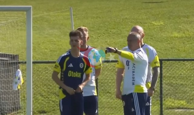 Fenerbahçe antrenmanında dikkat çeken görüntü - Resim: 0