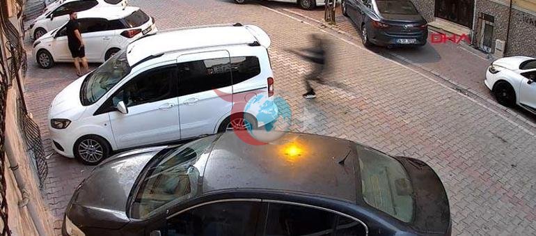 İstanbulda sabah 05.00te sokak ortasında infaz Dehşet güvenlik kamerasında