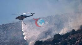 Yunanistan'da helikopter dรผลtรผ! Yangฤฑn sรถndรผrme operasyonunda facia