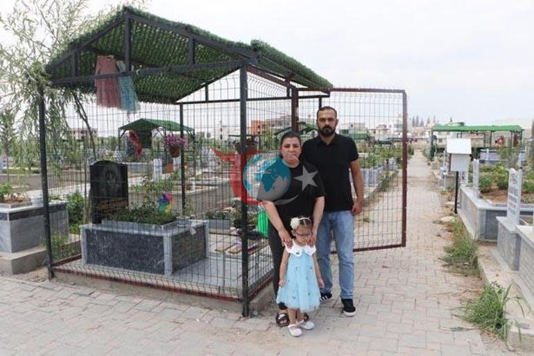 Mezarın etrafını çitle çevirip kapı taktılar Nedeni akıl alır gibi değil