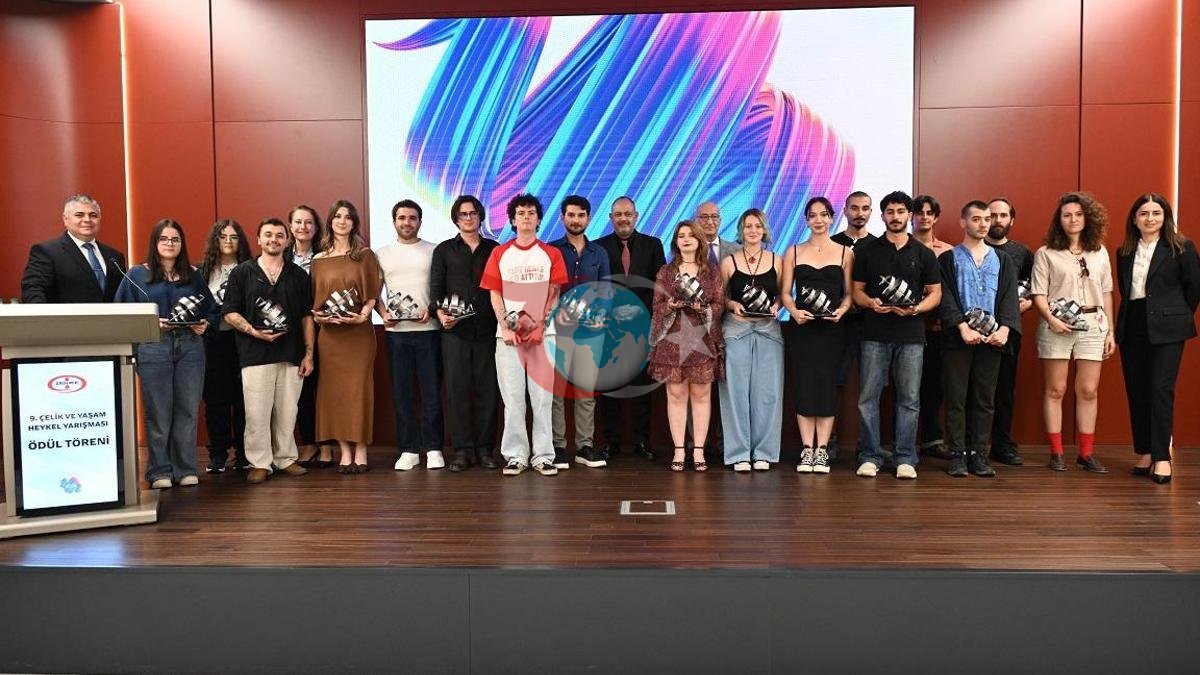 9. Çelik ve Yaşam Heykel Yarışması'nda Genç Yeteneğe Büyük Ödül