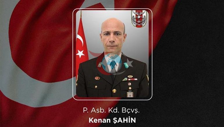 Shihid piyoda askar kichik ofitser katta serjant Shahinning dafn marosimi Mersinda dafn qilindi