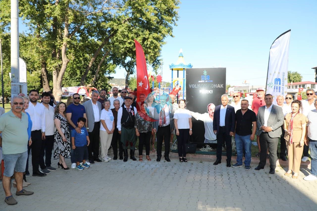 Edremit’te Volkan Konak’ın İsmi Ölümsüzleşiyor