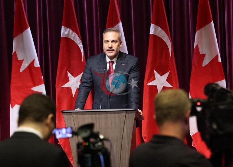 Bakan Fidan, Ottavada Kanada Dışişleri Bakanı Anand ile bir araya geldi