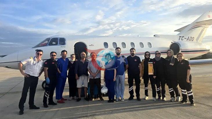 Konya'dan Antalya'ya Umut Taşıyan Özel Uçak Seferi