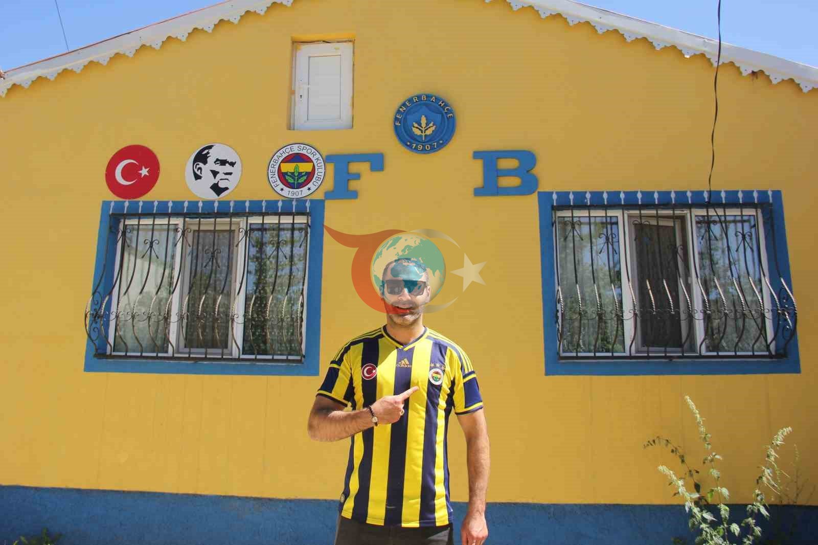 Fenerbahçe Tutkusu Sivas'ta Mahalle Simgesi Yarattı