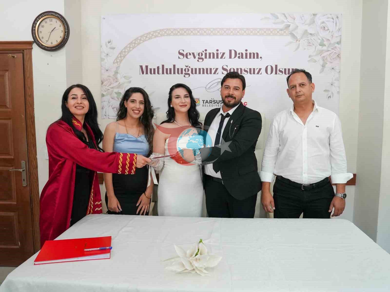 Tarsus'ta 26.06.2026'da Nikah Yoğunluğu: 20 Çiftin Mutlu Günü