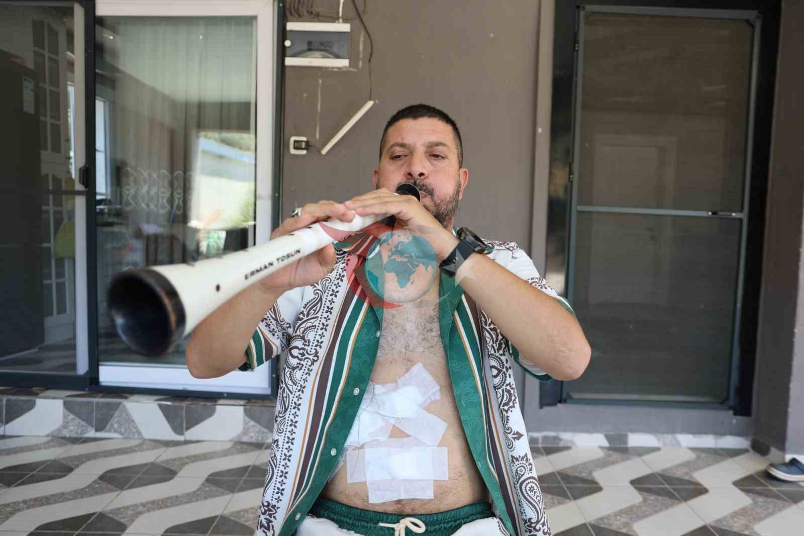 Zurna ile Solunum Egzersizi: Erman Tosun'un Ameliyat Sonrası Performansı